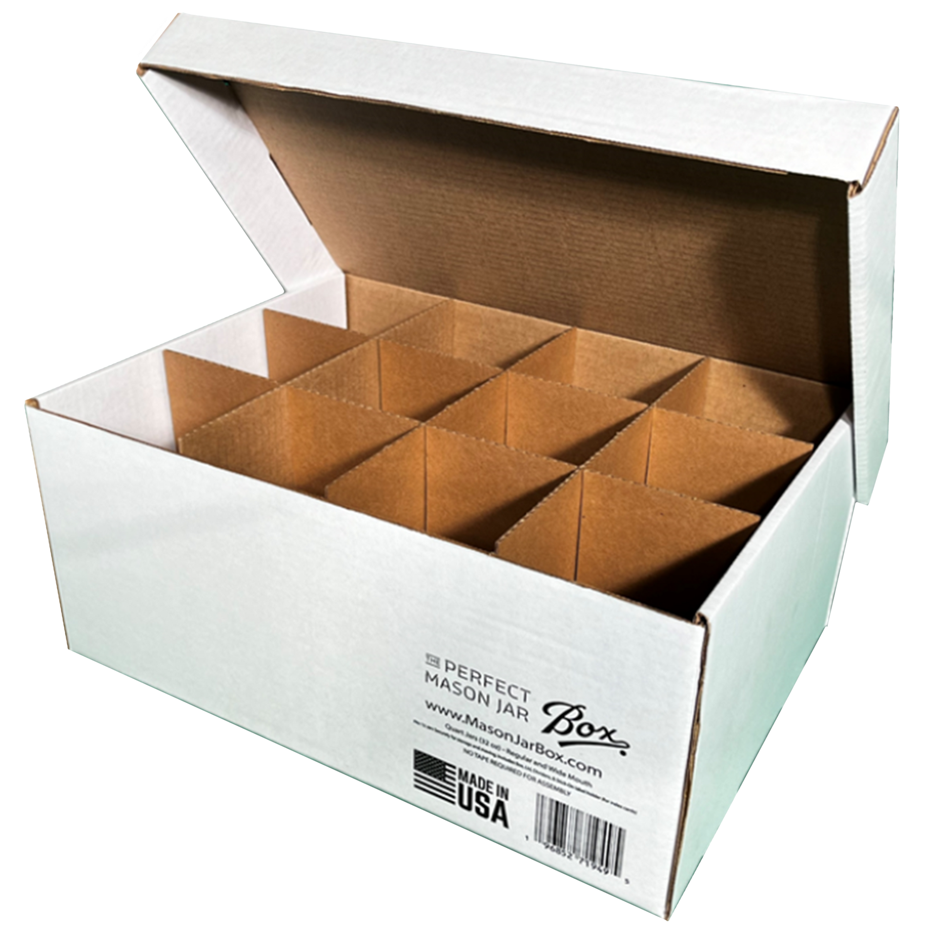 16 oz Ball Mason Jar Shipping Box