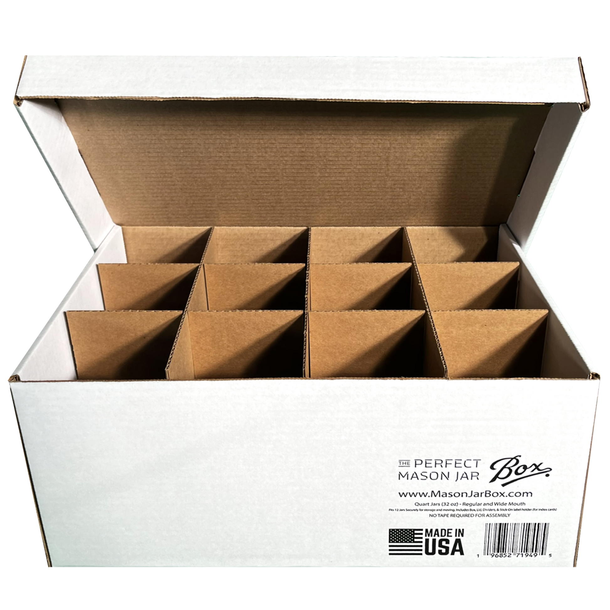 Shipping Boxes for Mason Jars, Glass Jars & Bottles